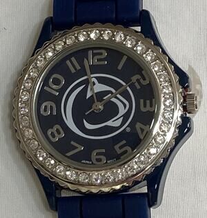 Penn State Nittany Lions Ladies Crystals Watch, Gift for Her Mom , NCAA